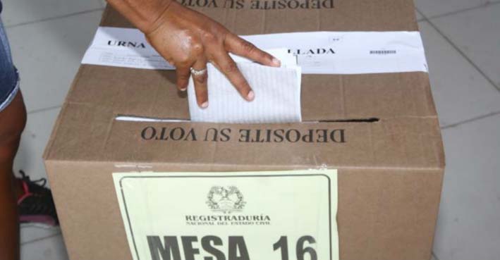 La Registraduría del Magdalena, está lista para el certamen democrático a desarrollarse el próximo 2 de octubre, para el plebiscito.