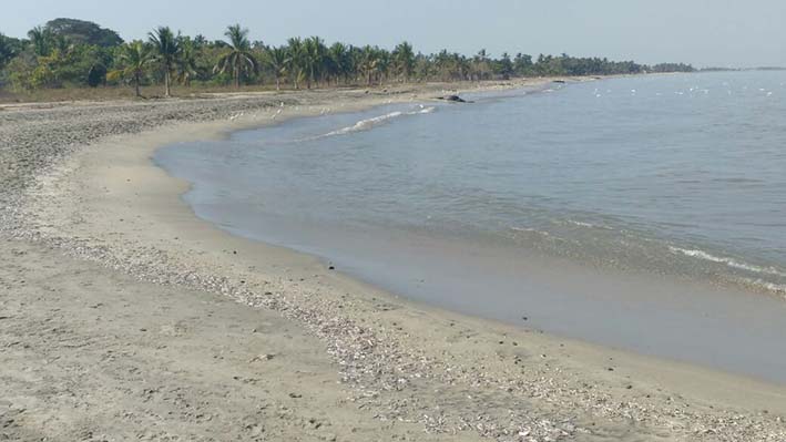 La zona de playa del corregimiento de Tasajera, municipio de Puebloviejo, no guarda relación con las condiciones ambientales de la Ciénaga Grande de Santa Marta.