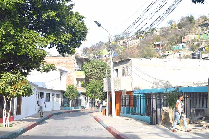 El barrio Porvenir Postobón ha avanzado en materia de infraestructura pero la comunidad necesita espacios recreativos.