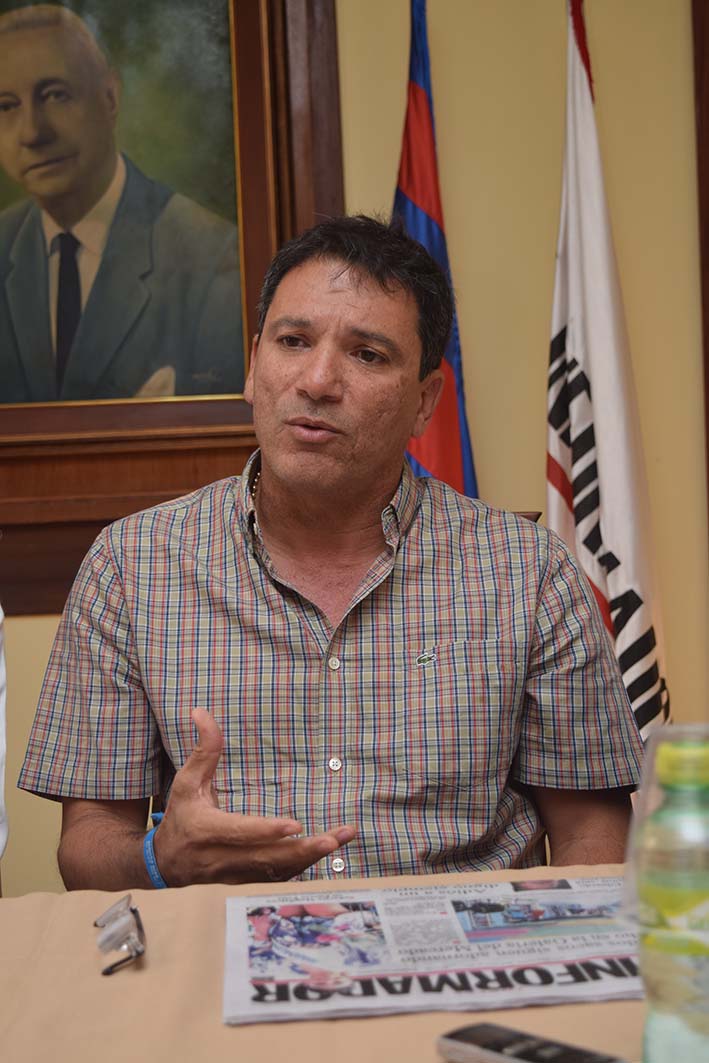 Concejal Juan Carlos Palacio Salas, proponente del peaje turístico en épocas de temporadas vacacionales.
