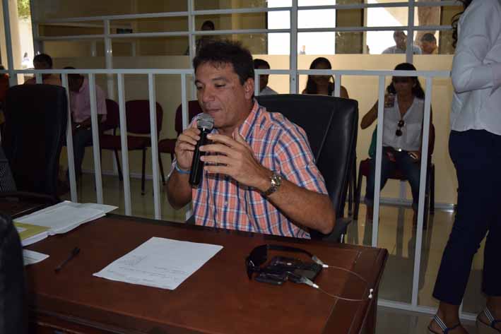 Juan Carlos Palacio, concejal afirma que las medidas que empezó a tomar el Alcalde Rafael Martínez son acertadas.