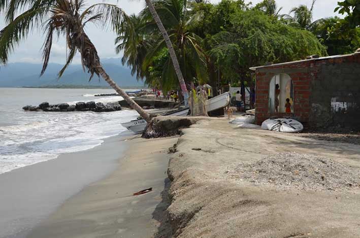 Los habitantes de Ciénaga se alertaron por el supuesto tsunami en su municipio.