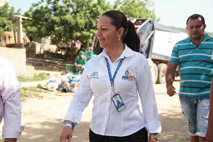 Ingrid Aguirre Juvinao, gerente de la Essmar
