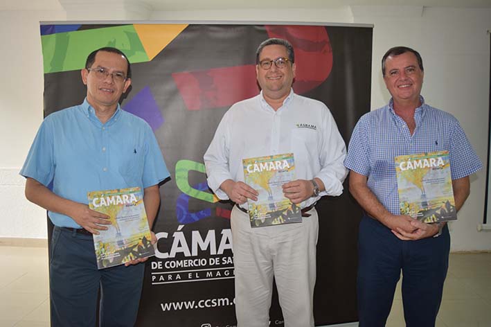 Consejo Editorial, Cesar Riasco Noguera, Anuar Escaf y Joaquín Viloria.