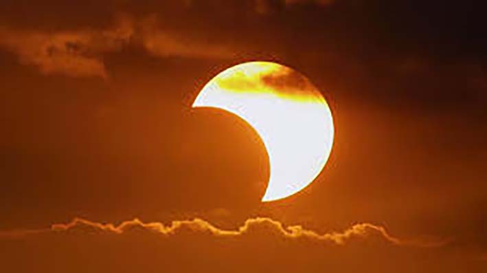 El eclipse del siglo, así está catalogado el fenómeno inusual de mañana.