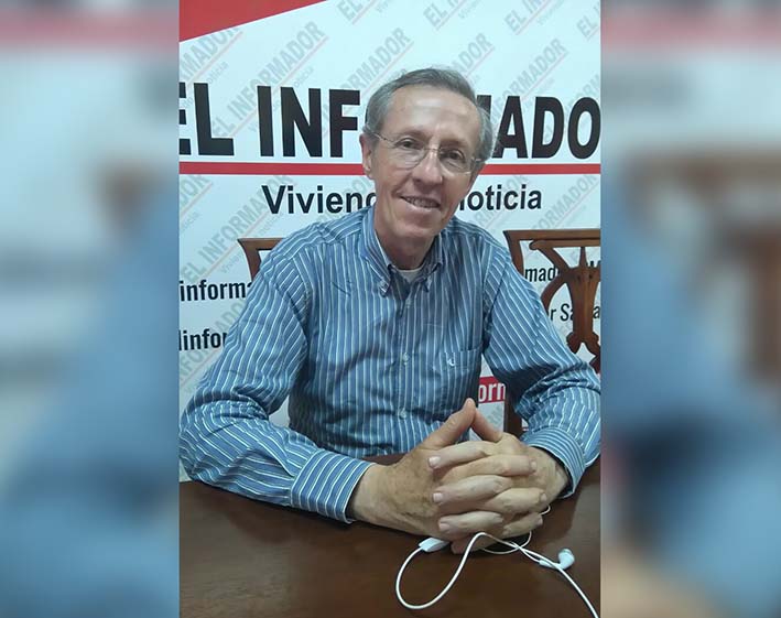 Precandidato a la presidencia de la República, Navarro Wolff en FacebookLive en el periodico EL INFORMADOR.