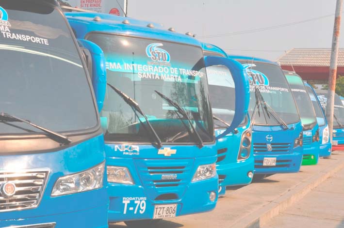 Busmatick en Santa Marta se encuentra instalando las nuevas tecnologías, que serán implementadas en los buses de transporte urbano que cubren la ruta de Taganga.