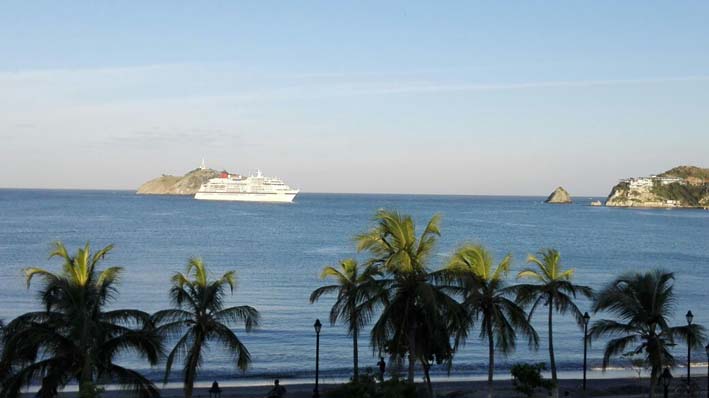Crucero Europa, llegó a Santa Marta.