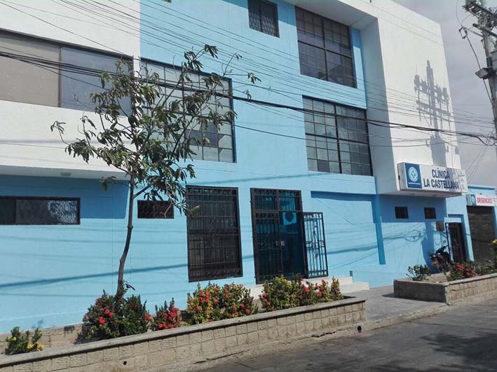 La clínica La Castellana será uno de los nueve centros de salud que suspenderán las actividades de prestar los servicios de salud para unirse al paro que inició desde hoy durante 72 horas.