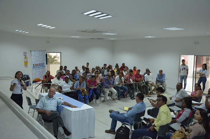 El encuentro fue efectuado en el Centro Regional Para las Víctimas del barrio María Eugenia.