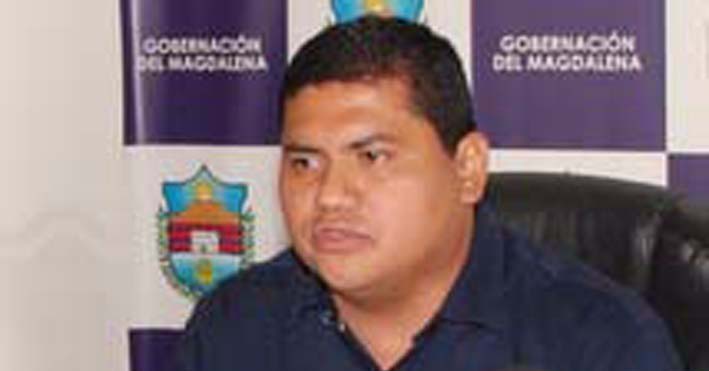 Fabio Alejandro Manjarrés Pinzón, gerente de Proyectos de la Gobernación del Magdalena