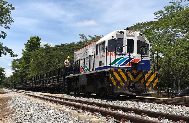 El tren que partió ayer recorrerá cerca de 767 kilómetros y atravesará los departamentos de Caldas, Antioquia, Santander, Cesar y Magdalena.