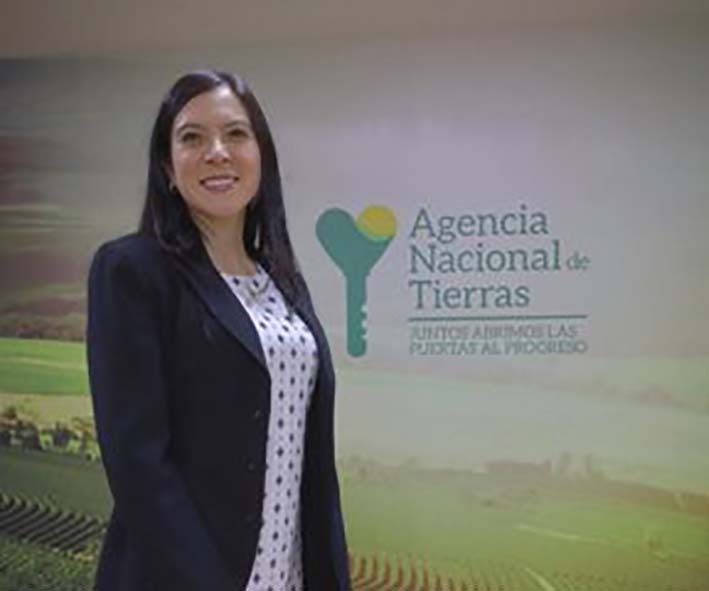 La Directora de la ANT,  Myriam Carolina Martínez Cárdenas.