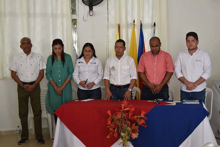 En el municipio de El Banco finalizó la etapa de socialización del proyecto Parques para la Paz.