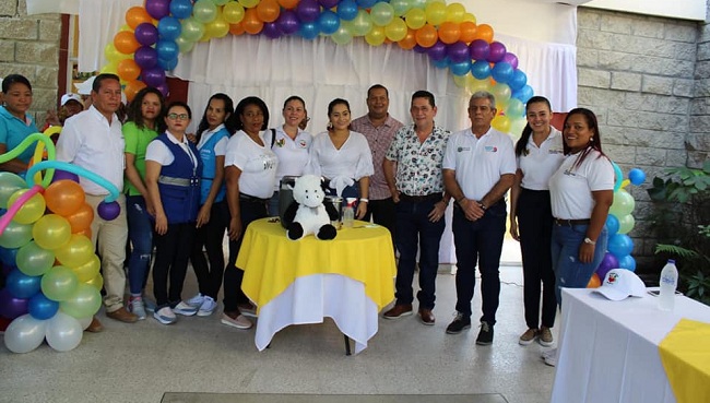 El lanzamiento del programa de vacunación en el departamento del Magdalena se realizó en Aracataca.