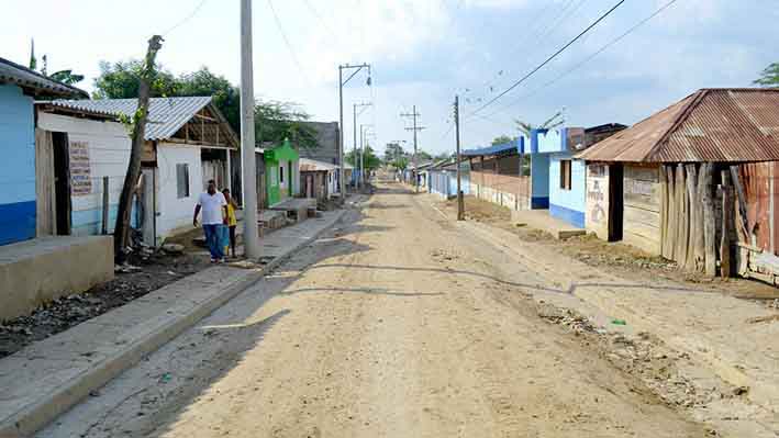 El alcalde de Zapayán, Manuel de la Cruz Pacheco, anunció que se realizará la primera pavimentación en concreto rígido de un sector de la cabecera municipal, Punta de Piedras.