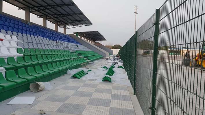 El estadio tendrá una capacidad inicial de 3 mil personas, con graderías en occidental y oriental con silletería.