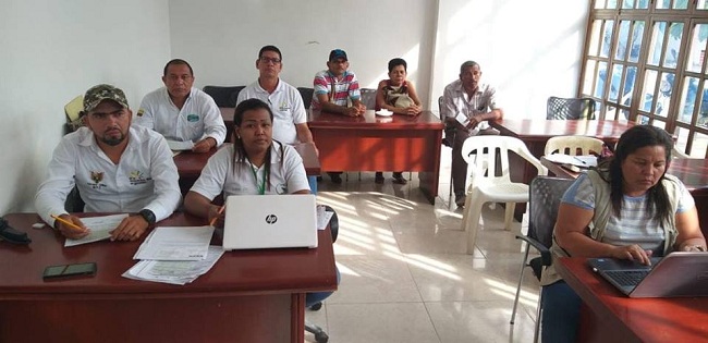 Socialización del proyecto en el municipio de Aracataca.