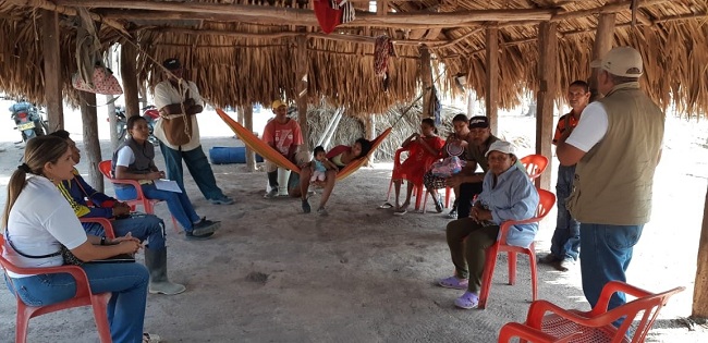 Varias son las comunidades que han sido capacitadas en diferentes corregimientos de Carraipía y La Majayura en Maicao y en el municipio de Dibulla priorizando en sus zonas veredales.