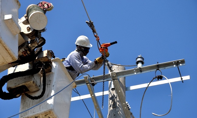 Según informes de Electricaribe, los daños en las redes eléctricas son atendidos conforme a los protocolos de seguridad.