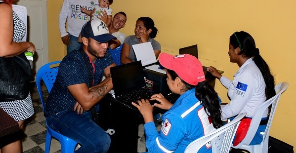 Los ciudadanos venezolanos residentes en Ciénaga tendrán acceso a los sericios de salud y educación.