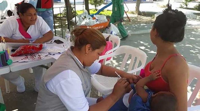 La segunda jornada de vacunación se realizará el 27 de este mes.