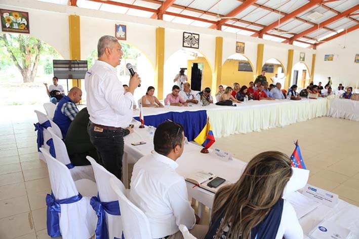 El Comité Departamental de Justicia Transicional contó con la asistencia de los siete alcaldes de la subregión sur.