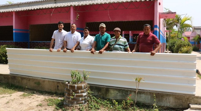 Fenoco apoyó a la comunidad del corregimiento de Santa Rosa de Lima, en Fundación, luego de la emergencia provocada por un vendaval el pasado 14 de abril.
