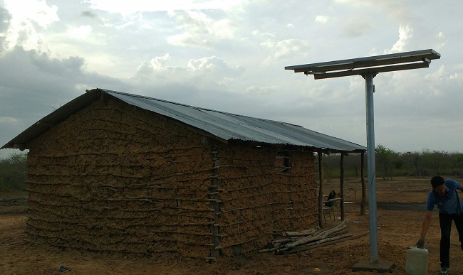 Soluciones de energías limpias para viviendas campesinas. Foto netamente ilustrativa.