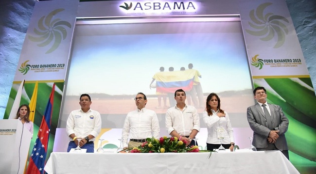 Este jueves inició el IV Foro Bananero realizado por la Asociación de Bananeros del Magdalena y la Guajira, Asbama.