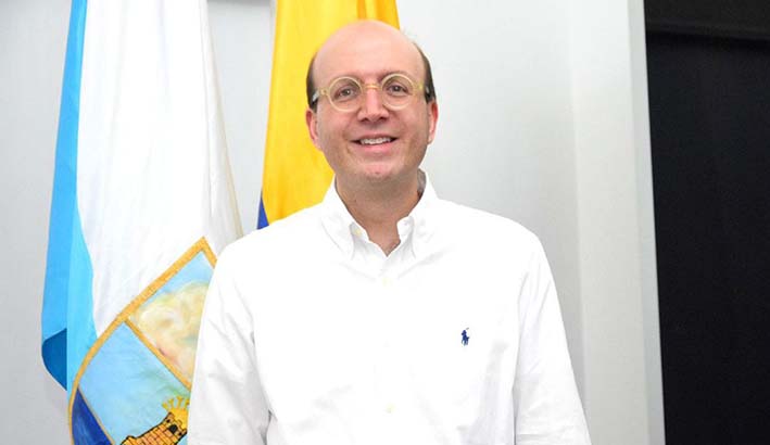 Andrés Rugeles, alcalde (e)  de Santa Marta.