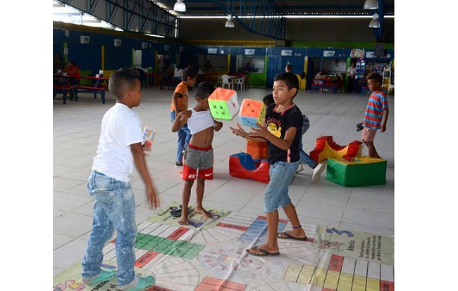El Comité Interinstitucional para la Erradicación del Trabajo Infantil, Cieti, desarrolló actividades recreativas con los niños.