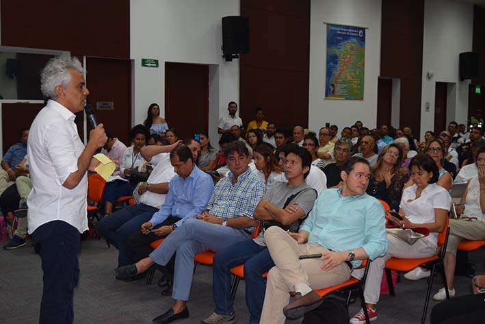 La actividad estuvo presidida por Ricardo Lozano, ministro de Ambiente y Desarrollo Sostenible.