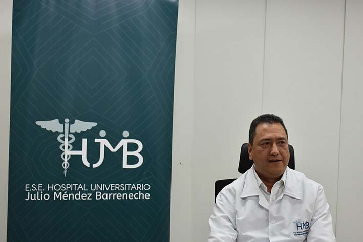 Tomás Díaz Granados, gerente del Hospital Universitario Julio Méndez Barreneche, aseguró que la atención a migrantes venezolanos ha generado un impacto financiero a la institución. 