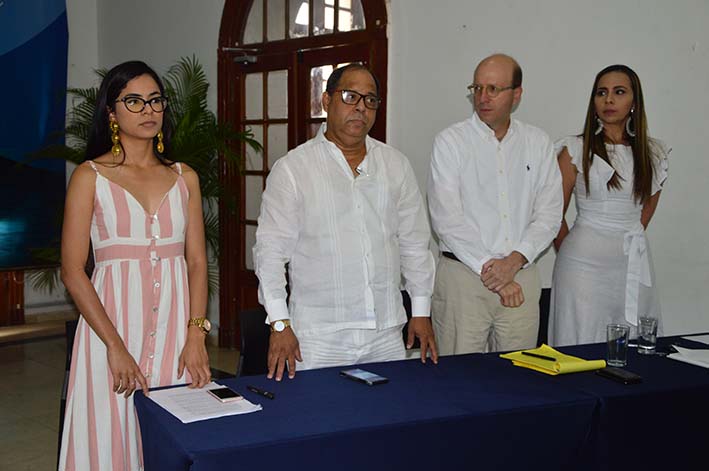 El alcalde encargado de Santa Marta, Andrés Rugeles, lideró junto con la secretaria de Salud, Linda Cabarcas Suarez, la presentación del Plan de Acción 2019 de esta cartera.