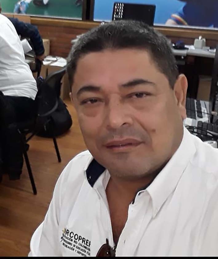 Cesar Cantillo Peralta, presidente de la subdirectiva Edumag Ciénaga. 