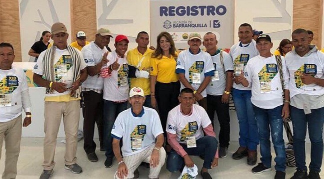 La delegación de Asoediles Ciénaga que participó en XII Congreso nacional de ediles, realizado en la ciudad de Barranquilla.