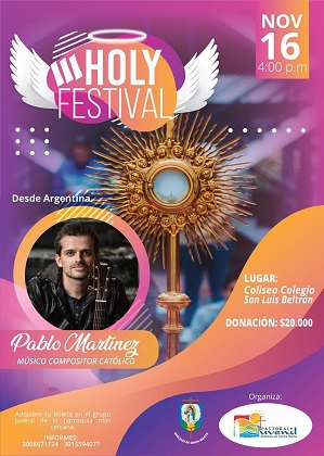 III Holy Festival organizado por la Diócesis de Santa Marta.