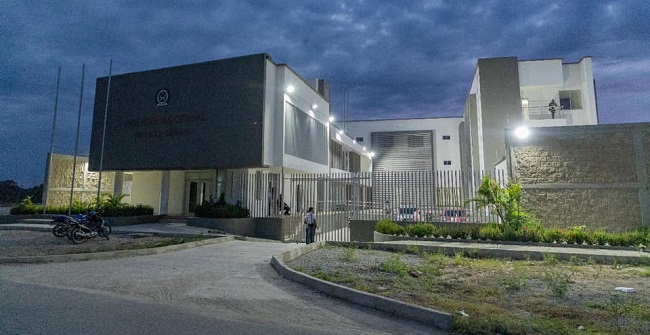 La Nueva Estación de Policía, ubicada entre el corregimiento de Sevillano y el sur de Ciénaga.