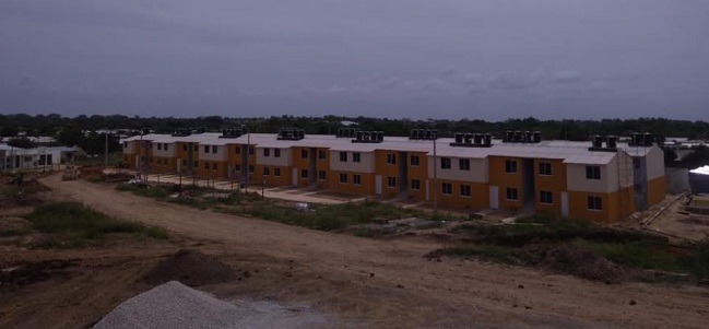 En este terreno se construirá el proyecto de 200 viviendas de interés social de nombre Urbanización Ana Belén.