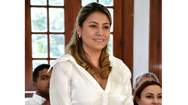 Adriana Trujillo Arias, alcaldesa encargada para la localidad tres turística-Perla del Caribe.