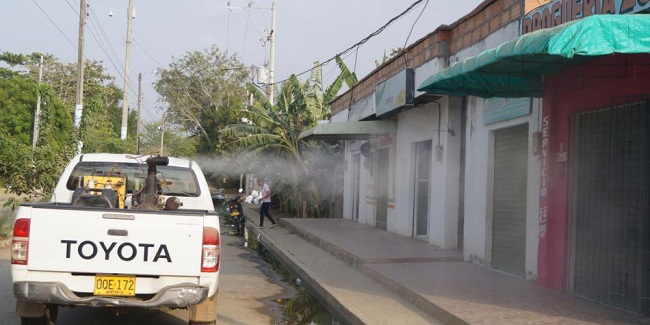 La secretaria de Salud, Lina de Armas, recibió el reporte de los casos y mencionó que se está gestionando una fumigación en la ciudad. 