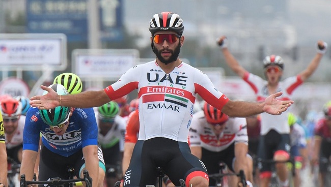 Fernando Gaviria gana la segunda etapa de la Vuelta a San Juan.