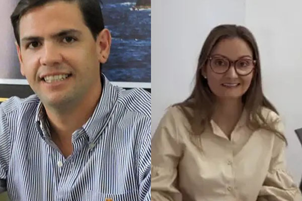 Se vislumbra un gabinete que busca consolidarse para enfrentar los desafíos del próximo período. En la gráfica José ‘Chelito’ Dávila y Patricia Caycedo.
