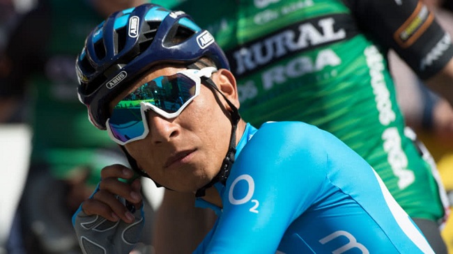 El ciclista Nairo Quintana se encuentra descansando mientras inicia la nueva temporada.