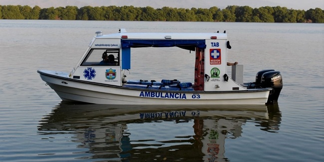 Actualmente la ambulancia acuática no ha sido puesta en funcionamiento por los directivos del hospital local de Puebloviejo, entidad que recibió el vehículo a manos de la antigua gobernadora, Rosa Cotes.