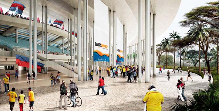 En una actividad concerniente a los Juegos Bolivarianos, el burgomaestre samario expresó la nueva fecha de la construcción del Estadio para Santa Marta.