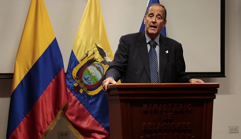 Juan Camilo Restrepo, jefe del equipo negociador del Gobierno colombiano en los diálogos con el ELN.
