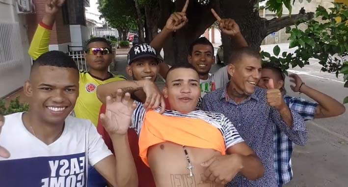 : Hinchas del Unión que viajaron hasta Cúcuta para alentar al equipo en el último partido.