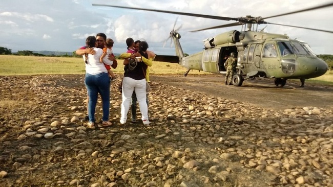 Los secuestrados indicaron a las autoridades que llevaban alrededor de 28 días secuestrados por la compañía Héroes del Catatumbo del Ejército de Liberación Nacional, Eln.